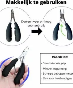 Gloednieuw ⌛ Skeraxo Professionele Kalknagel Schaar - Ingegroeide Teennagel - Nageltang Groot -Nagelschaar Voor Harde Nagels ???? -Jean Paul Gaultier Shop 550x536 11