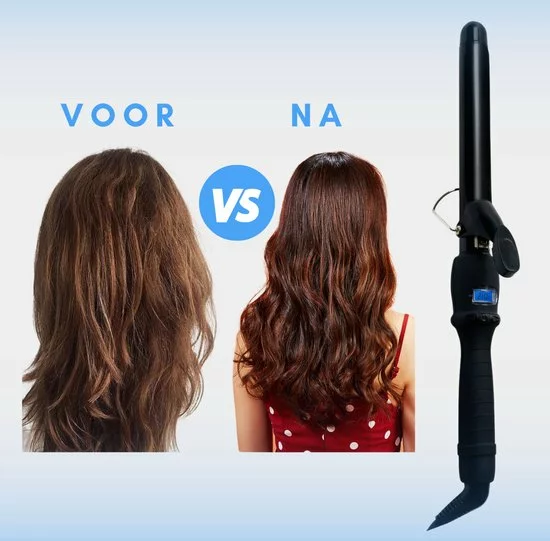 Beste recensies van ???? Niceey Keramische Krultang - 25mm - Haarkruller - Curling Iron - 120-210°C - Zwart ???? 5 Beste recensies van ???? Niceey Keramische Krultang - 25mm - Haarkruller - Curling Iron - 120-210°C - Zwart ???? - Afbeelding 5
