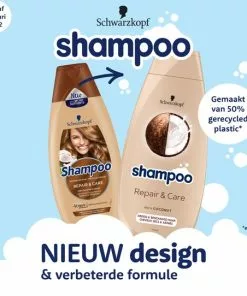 Flash-uitverkoop ???? Schwarzkopf Repair & Care Shampoo 5x 400ml - Voordeelverpakking ⭐ -Jean Paul Gaultier Shop 550x542 4