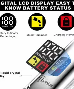 Hete verkoop ⌛ HATTEKER RFC-696 Professionele Draadloze Tondeuse - Tondeuse Cheveux Mannen - Haartrimmer - Hair Clipper - Trimmer - Kappersset ❤️ -Jean Paul Gaultier Shop 550x544 15