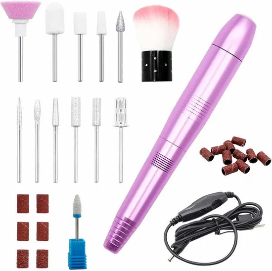 Aanbiedingen ???? Merkloos La Liva Elektrische Nagelvijl - Nagelfrees - Inclusief Extra Schuurrolletjes Keramisch Bitje En Nagelborstel - Manicure Set - Gellak ???? 1 Aanbiedingen ???? Merkloos La Liva Elektrische Nagelvijl - Nagelfrees - Inclusief Extra Schuurrolletjes Keramisch Bitje En Nagelborstel - Manicure Set - Gellak ????