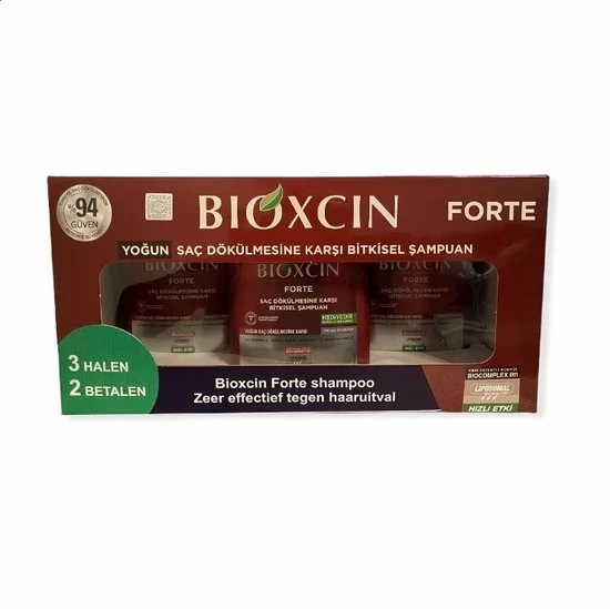 Aanbiedingen ???? Bioxcin Forte Unisex Shampoo 3x300ml 3 Halen 2 Betalen! (Anti-Haaruitval Shampoo) ???? 1 Aanbiedingen ???? Bioxcin Forte Unisex Shampoo 3x300ml 3 Halen 2 Betalen! (Anti-Haaruitval Shampoo) ????