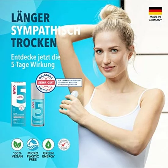 Beste recensies van ???? Syneo 5 Deo Antitranspirant Roller - 50 Ml - Syneo 5 Unisex - Syneo 5 Man - Syneo 5 Vrouw - Anti-Transpirant Roller - Odaban Alternatief - Anti Zweet Roller ⭐ 3 Beste recensies van ???? Syneo 5 Deo Antitranspirant Roller - 50 Ml - Syneo 5 Unisex - Syneo 5 Man - Syneo 5 Vrouw - Anti-Transpirant Roller - Odaban Alternatief - Anti Zweet Roller ⭐ - Afbeelding 3