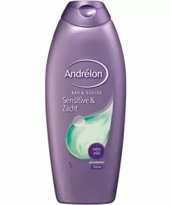 Beste Verkoop ⌛ Andrélon Sensitive Bad & Douchegel - 6 X 750 Ml - Voordeelverpakking ????