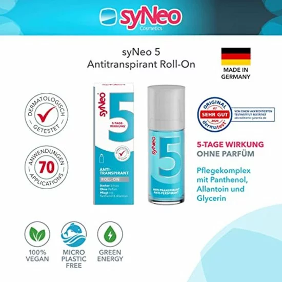 Beste recensies van ???? Syneo 5 Deo Antitranspirant Roller - 50 Ml - Syneo 5 Unisex - Syneo 5 Man - Syneo 5 Vrouw - Anti-Transpirant Roller - Odaban Alternatief - Anti Zweet Roller ⭐ 4 Beste recensies van ???? Syneo 5 Deo Antitranspirant Roller - 50 Ml - Syneo 5 Unisex - Syneo 5 Man - Syneo 5 Vrouw - Anti-Transpirant Roller - Odaban Alternatief - Anti Zweet Roller ⭐ - Afbeelding 4