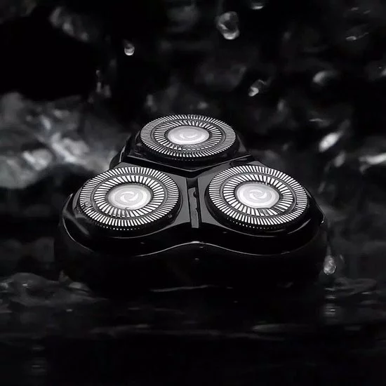 Nieuw ???? Xiaomi Blackstone-C Professionele Scheerapparaat Pure Black | 3 Dimensionale Scheerkoppen | Met Precisietrimmer ???? 4 Nieuw ???? Xiaomi Blackstone-C Professionele Scheerapparaat Pure Black | 3 Dimensionale Scheerkoppen | Met Precisietrimmer ???? - Afbeelding 4