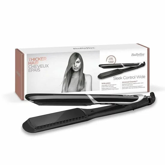 Korting ✨ BaByliss ® Sleek Control Wide ST397E - Stijltang ???? 9 Korting ✨ BaByliss ® Sleek Control Wide ST397E - Stijltang ???? - Afbeelding 9