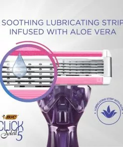 Aanbiedingen ???? BIC Scheermesjes - Click 5 Soleil Scheersysteem Met 2 Navulmesjes Voor Vrouwen - 1 Houder En 2 Mesjes ???? -Jean Paul Gaultier Shop 550x550 185