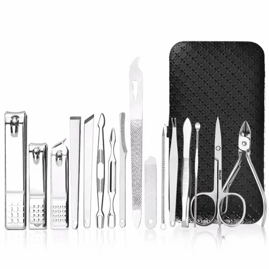 Kopen ✔️ Medies - Luxe Manicureset 16 Delig Met Lederen Luxe Etui | Pedicure Set | Manicure Etui | Manicure Sets | Pedicure Sets | Nagelverzorging | Nagelknippers | Comedonlepels | Nagelvijl | Nagelriemknipper | Teennageltang | Nagelschaar | RVS ???? 2 Kopen ✔️ Medies - Luxe Manicureset 16 Delig Met Lederen Luxe Etui | Pedicure Set | Manicure Etui | Manicure Sets | Pedicure Sets | Nagelverzorging | Nagelknippers | Comedonlepels | Nagelvijl | Nagelriemknipper | Teennageltang | Nagelschaar | RVS ???? - Afbeelding 2