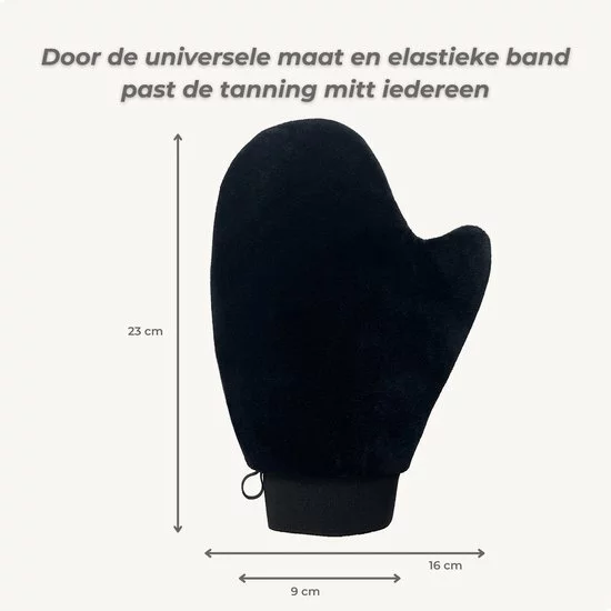 Groothandel ???? Summer Spark Zelfbruiner Handschoen - Velvet Self Tanning Mitt - Self Tan Glove - Zelfbruiner Applicatie Handschoen - Lichaam En Gezicht - Zwart ???? 3 Groothandel ???? Summer Spark Zelfbruiner Handschoen - Velvet Self Tanning Mitt - Self Tan Glove - Zelfbruiner Applicatie Handschoen - Lichaam En Gezicht - Zwart ???? - Afbeelding 3