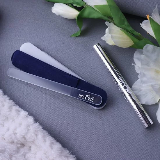 Coupon ???? Herome Nail Set Basic – Met De Glazen Nagelvijl Nagels In Vorm, Zonder Haakjes En Door De Wonderpen Gezonde En Soepele Nagelriemen (Herome Glass Nail File Travelsize & Wonderpen Cuticle Night Repair) ???? 7 Coupon ???? Herome Nail Set Basic – Met De Glazen Nagelvijl Nagels In Vorm, Zonder Haakjes En Door De Wonderpen Gezonde En Soepele Nagelriemen (Herome Glass Nail File Travelsize & Wonderpen Cuticle Night Repair) ???? - Afbeelding 7