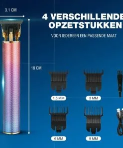 Flash-uitverkoop ✨ Krexs Rainbow Baardtrimmer - Tondeuse - Trimmer - Scheerapparaat - Haartrimmer - Bodygroomer – Baard ???? 10 Flash-uitverkoop ✨ Krexs Rainbow Baardtrimmer - Tondeuse - Trimmer - Scheerapparaat - Haartrimmer - Bodygroomer – Baard ???? -Jean Paul Gaultier Shop 550x550 381