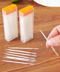 Goedkoopste ⭐ Clarke Products 2 In 1 Brush And Toothpick (1doosje, 60stk) ????