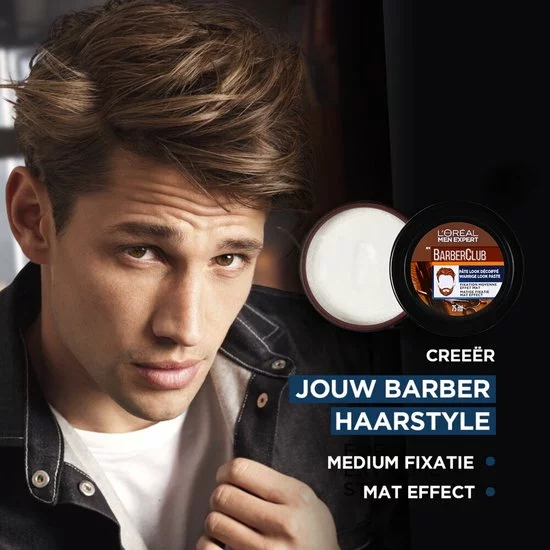 Goedkoopste ✨ L’Oréal Paris Men Expert Barber Club Men Expert BarberClub Warrige Look Pasta - 6 X 75ml ❤️ 3 Goedkoopste ✨ L’Oréal Paris Men Expert Barber Club Men Expert BarberClub Warrige Look Pasta - 6 X 75ml ❤️ - Afbeelding 3