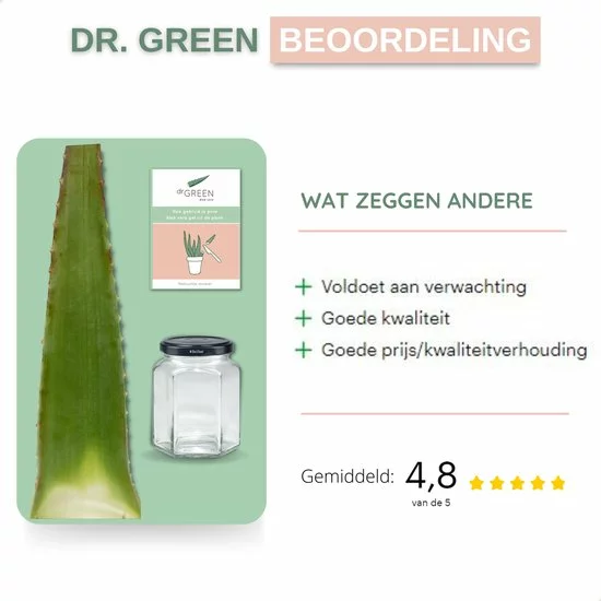 Kopen ???? Dr. Green® 1x Aloë Vera Blad Met Handleiding - Voor Huid, Haar, Acne & Meer - Gezicht Masker Maken - Puur Gel En 100% Biologisch ???? 7 Kopen ???? Dr. Green® 1x Aloë Vera Blad Met Handleiding - Voor Huid, Haar, Acne & Meer - Gezicht Masker Maken - Puur Gel En 100% Biologisch ???? - Afbeelding 7