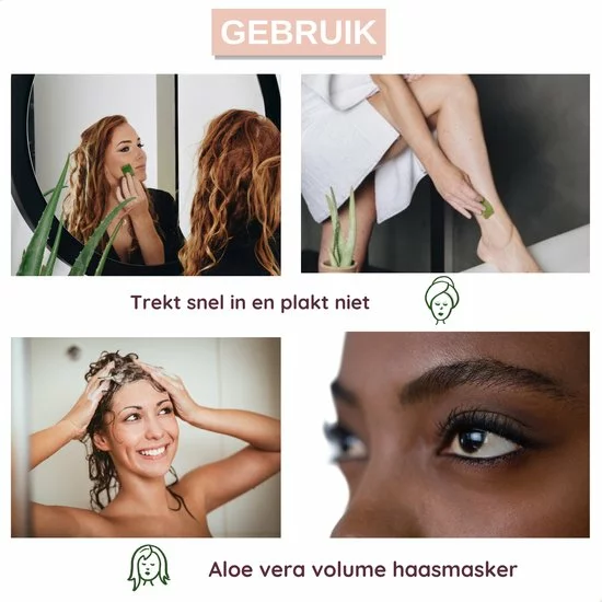 Kopen ???? Dr. Green® 1x Aloë Vera Blad Met Handleiding - Voor Huid, Haar, Acne & Meer - Gezicht Masker Maken - Puur Gel En 100% Biologisch ???? 10 Kopen ???? Dr. Green® 1x Aloë Vera Blad Met Handleiding - Voor Huid, Haar, Acne & Meer - Gezicht Masker Maken - Puur Gel En 100% Biologisch ???? - Afbeelding 10