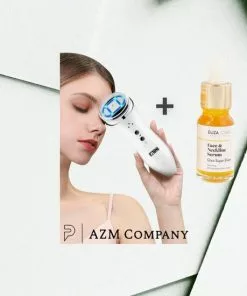 Coupon ❤️ Ange’L By Amazefan Gold Collagen Serum Met Mini HIFU Ultrasound Apparat / Huidverzorging Apparaat / Gezicht Lifting /Aanscherping Rimpel Remover / Rimpels / Wallen / Anti Rimpel Apparaat ????