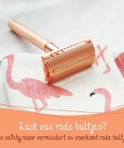 Gloednieuw ???? Bamboozy Safety Razor Vlindersluiting RVS + 20 Scheermesjes Rose Gold Voor Vrouwen Dames Double Edge Zero Waste Duurzaam Scheren ???? -Jean Paul Gaultier Shop 550x550 483