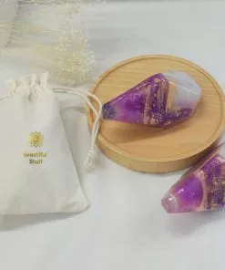 Top 10 ✔️ Beautifulstuff Luxe Edelsteen Zeep Met Lavendelgeur - Amethist - Veganistisch- Biologisch - Gift - Bijzonder Kado - Geschenk ????