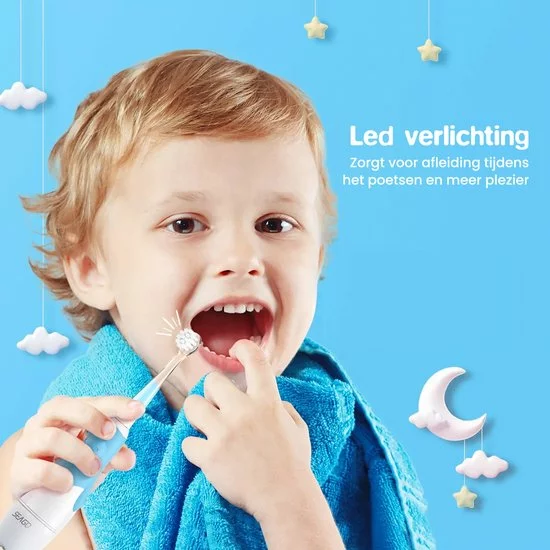Goedkoop ???? Loby Baby Tandenborstel - Elektrische Tandenborstel Kinderen - 0 T/m 4 Jaar - Sonische Tandenborstel Met Timer ⌛ 8 Goedkoop ???? Loby Baby Tandenborstel - Elektrische Tandenborstel Kinderen - 0 T/m 4 Jaar - Sonische Tandenborstel Met Timer ⌛ - Afbeelding 8