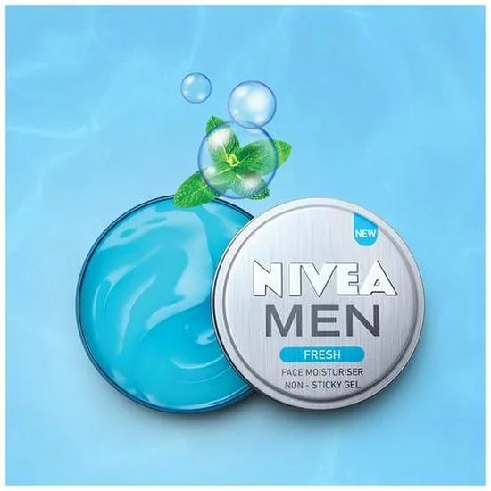 Beste Pirce ???? Nivea - Men Fresh Moisturizing Face Gel - 150ML ???? 7 Beste Pirce ???? Nivea - Men Fresh Moisturizing Face Gel - 150ML ???? - Afbeelding 7