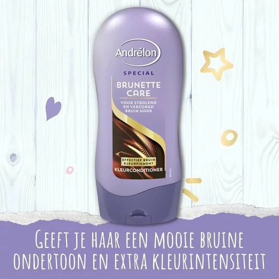 Flash-uitverkoop ✔️ Andrélon Kleurconditioner Brunette Care Voor Stralend En Verzorgd Bruin Haar - 6 X 300 Ml - Voordeelverpakking ???? 9 Flash-uitverkoop ✔️ Andrélon Kleurconditioner Brunette Care Voor Stralend En Verzorgd Bruin Haar - 6 X 300 Ml - Voordeelverpakking ???? - Afbeelding 9