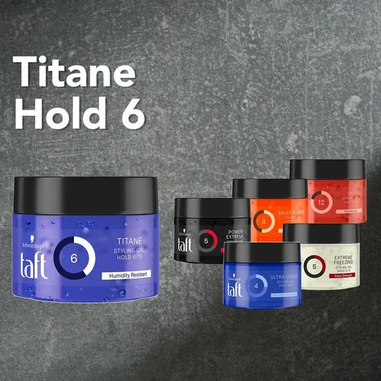 Uitgang ???? Taft Men Power Gel Titane Hold 6 250 Ml ???? 4 Uitgang ???? Taft Men Power Gel Titane Hold 6 250 Ml ???? - Afbeelding 4