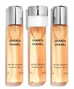 Beste Pirce ???? Chanel Chance For ???? Women Geschenkset - Eau De Toilette + 2x Eau De Toilette Refill ✔️