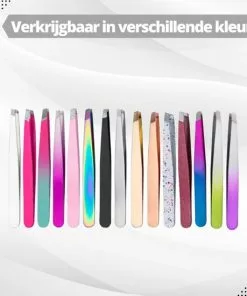 Kopen ???? AdroitGoods Pincet Epileer - Slanted - RVS - Professioneel - Roze ✔️ -Jean Paul Gaultier Shop 550x550 698