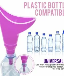 Promo ✔️ Merkloos Plastuit - Hygiënische Plastuit Herbruikbaar - Plas Koker - Vrouwen Urinaal - Siliconen - Zwart ???? -Jean Paul Gaultier Shop 550x550 808