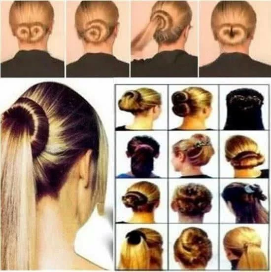 Kopen ✔️ TrendX Donút Hulp / Knot Maker / Haarknot - Bruin ???? 2 Kopen ✔️ TrendX Donút Hulp / Knot Maker / Haarknot - Bruin ???? - Afbeelding 2