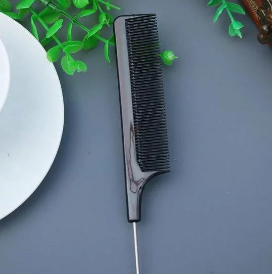Nieuw ???? Puntkam Cabantis|Styling Tool Zwart|Kapper Kam|Haar Kam|Haar Accessoire| ???? 3 Nieuw ???? Puntkam Cabantis|Styling Tool Zwart|Kapper Kam|Haar Kam|Haar Accessoire| ???? - Afbeelding 3