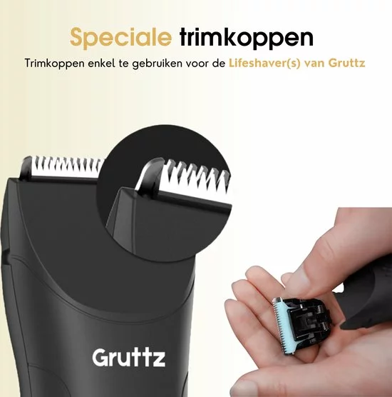 Goedkoopste ???? Gruttz Trimkop Voor Bodygroomer Mannen - Trimkop Voor De Lifeshaver - Schaamhaar Scheerapparaat ???? 2 Goedkoopste ???? Gruttz Trimkop Voor Bodygroomer Mannen - Trimkop Voor De Lifeshaver - Schaamhaar Scheerapparaat ???? - Afbeelding 2