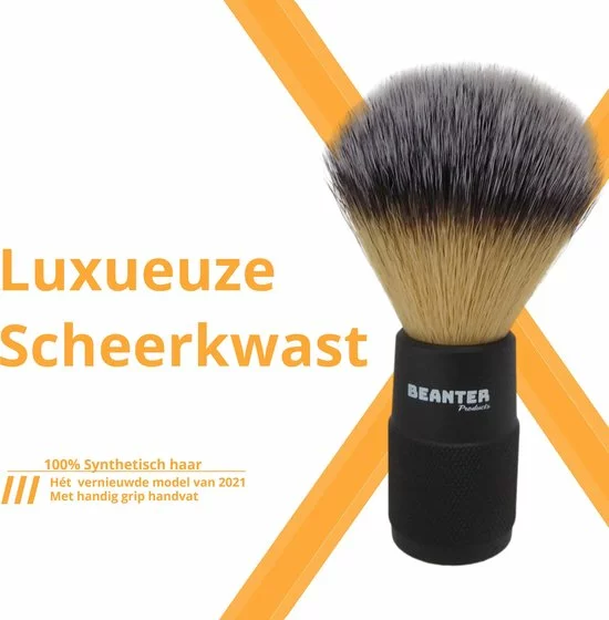 Aanbiedingen ???? Beanter - Scheerkwast - 100% Synthetisch Haar - Geschikt Voor Veganisten - Veganistisch - Milieuvriendelijk - Duurzaam - Gevoelige Huid (ook Acné) - Het Cadeau Voor Mannen - Kado Tip ???? 6 Aanbiedingen ???? Beanter - Scheerkwast - 100% Synthetisch Haar - Geschikt Voor Veganisten - Veganistisch - Milieuvriendelijk - Duurzaam - Gevoelige Huid (ook Acné) - Het Cadeau Voor Mannen - Kado Tip ???? - Afbeelding 6