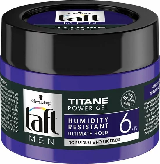 Uitgang ???? Taft Men Power Gel Titane Hold 6 250 Ml ???? 5 Uitgang ???? Taft Men Power Gel Titane Hold 6 250 Ml ???? - Afbeelding 5