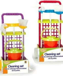 Gloednieuw ???? De Max Speelgoed Poetsset / Speelgoed Schoonmaakset | Emmer, Stoffer, Blik En Dweil ????