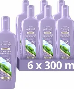 Beste deal ???? Andrélon Special Kalmerende Anti-Roos Shampoo - 6 X 300 Ml - Voordeelverpakking ????