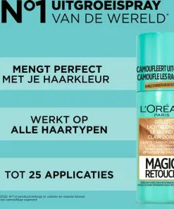 Goedkoop ✔️ L’Oréal Paris Magic Retouch Uitgroei Camoufleerspray - Goud Lichtblond ???? -Jean Paul Gaultier Shop 550x569 4