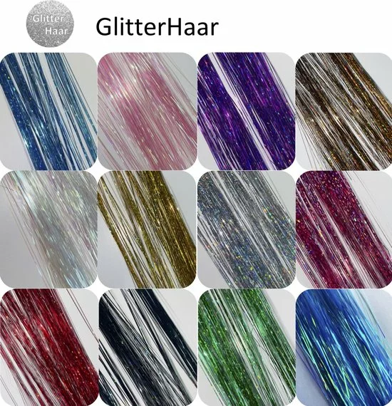 Goedkoop ???? Merkloos Hair Tinsels - GlitterHaar - Festival Glitter Haar Extensions - 100 Hairtinsels - Inclusief Tutorial - Veel Kleuren - Brons ???? 3 Goedkoop ???? Merkloos Hair Tinsels - GlitterHaar - Festival Glitter Haar Extensions - 100 Hairtinsels - Inclusief Tutorial - Veel Kleuren - Brons ???? - Afbeelding 3