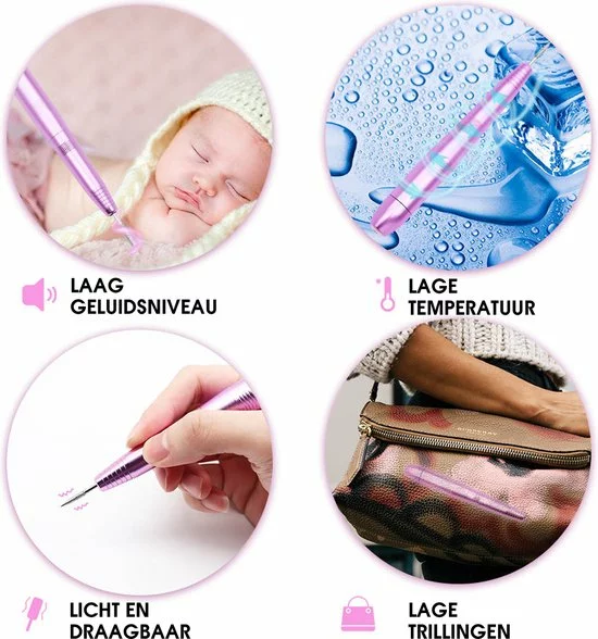 Aanbiedingen ???? Merkloos La Liva Elektrische Nagelvijl - Nagelfrees - Inclusief Extra Schuurrolletjes Keramisch Bitje En Nagelborstel - Manicure Set - Gellak ???? 8 Aanbiedingen ???? Merkloos La Liva Elektrische Nagelvijl - Nagelfrees - Inclusief Extra Schuurrolletjes Keramisch Bitje En Nagelborstel - Manicure Set - Gellak ???? - Afbeelding 8