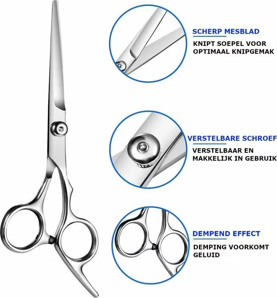 Goedkoopste ???? Qualisce Hairstyle 7-Delige Kappersset - Professionele Kappersset - Kappersschaar - Kappersschaar Rechtshandig - Effileerschaar - Coupeschaar - Uitdunschaar ???? 3 Goedkoopste ???? Qualisce Hairstyle 7-Delige Kappersset - Professionele Kappersset - Kappersschaar - Kappersschaar Rechtshandig - Effileerschaar - Coupeschaar - Uitdunschaar ???? - Afbeelding 3