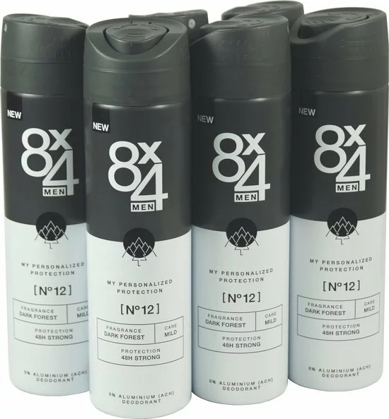 Beste Pirce ???? 8x4 Men 8x4 Dark Forest Nr 12 - Deo Spray - Voordeelverpakking 6 X 150 Ml ✔️ 2 Beste Pirce ???? 8x4 Men 8x4 Dark Forest Nr 12 - Deo Spray - Voordeelverpakking 6 X 150 Ml ✔️ - Afbeelding 2