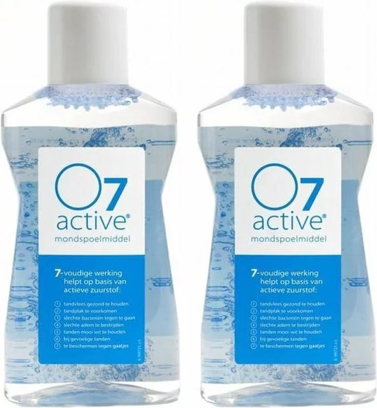 Hete verkoop ???? O7 Active Oxygen Mondspoelmiddel Voordeelbox - 2 X 250 Ml ???? 1 Hete verkoop ???? O7 Active Oxygen Mondspoelmiddel Voordeelbox - 2 X 250 Ml ????