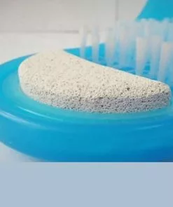 Goedkoop ???? LOUZIR Voeten Scrubber - Voetmassage - Massage Slipper - Voetscrub - Douche Scrub - Voet Schoonmaken - Borstel - Badkamer - Feet Wash Shower ???? -Jean Paul Gaultier Shop 550x600 6