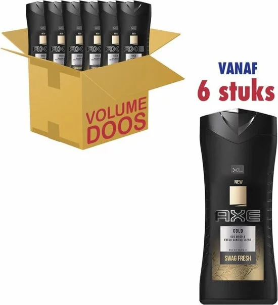 Kopen ???? Axe Douchegel - Gold Oud Wood & Fresh Vanilla - 6 X 400 Ml - Voordeelverpakking ???? 1 Kopen ???? Axe Douchegel - Gold Oud Wood & Fresh Vanilla - 6 X 400 Ml - Voordeelverpakking ????