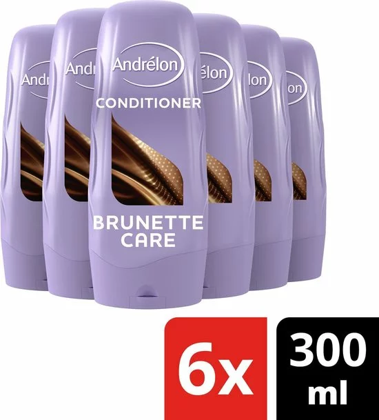 Flash-uitverkoop ✔️ Andrélon Kleurconditioner Brunette Care Voor Stralend En Verzorgd Bruin Haar - 6 X 300 Ml - Voordeelverpakking ???? 3 Flash-uitverkoop ✔️ Andrélon Kleurconditioner Brunette Care Voor Stralend En Verzorgd Bruin Haar - 6 X 300 Ml - Voordeelverpakking ???? - Afbeelding 3