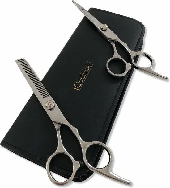 Goedkoopste ???? Qualisce Hairstyle 7-Delige Kappersset - Professionele Kappersset - Kappersschaar - Kappersschaar Rechtshandig - Effileerschaar - Coupeschaar - Uitdunschaar ???? 10 Goedkoopste ???? Qualisce Hairstyle 7-Delige Kappersset - Professionele Kappersset - Kappersschaar - Kappersschaar Rechtshandig - Effileerschaar - Coupeschaar - Uitdunschaar ???? - Afbeelding 10