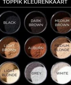 Beste Pirce ???? Toppik Hair Building Fibers Large (27,5 Gram) - Zwart ???? -Jean Paul Gaultier Shop 550x610 3