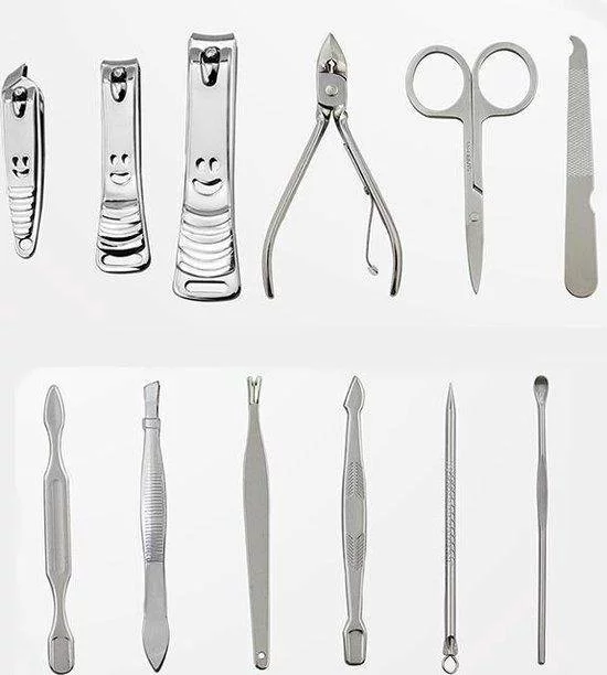 Flash-uitverkoop ???? Lionstone Luxe Manicureset & Pedicureset - 12-delig Incl Leren Opbergetui - Nagelverzorging - Manicure Set - Pedicure Set - Inclusief Cadeauverpakking ⌛ 6 Flash-uitverkoop ???? Lionstone Luxe Manicureset & Pedicureset - 12-delig Incl Leren Opbergetui - Nagelverzorging - Manicure Set - Pedicure Set - Inclusief Cadeauverpakking ⌛ - Afbeelding 6