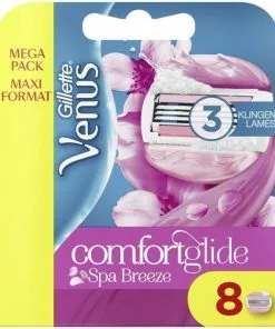 Aanbiedingen ???? Gillette Venus Spa Breeze Scheermesjes - Comfortglide 8 Stuks ????